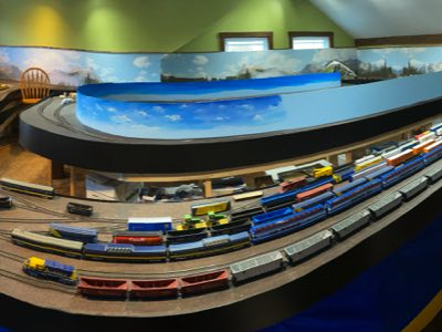 Panorama of backdrop