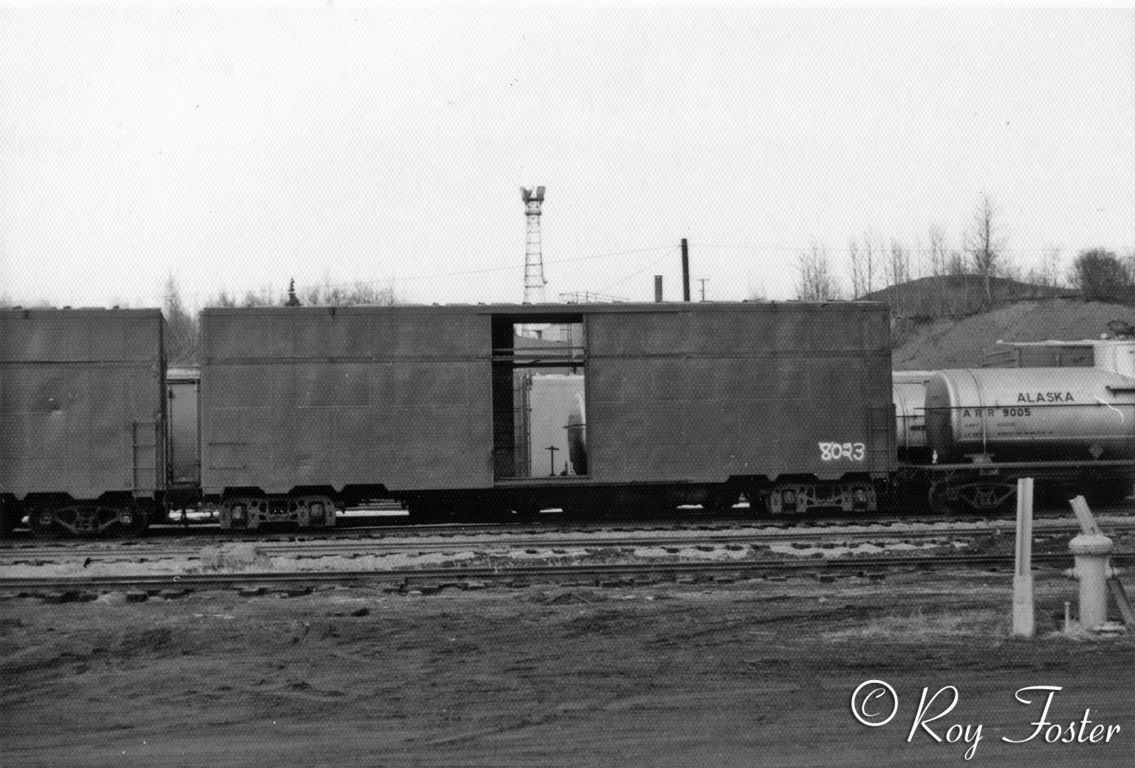 ARR 8022, Anchorage, Hi-Cube, under construction, 10 April 1974