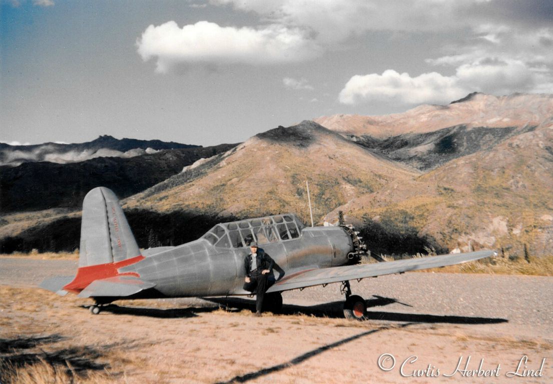 The plane is owned by the engineer named Buck. He and his wife both have planes and fly out of Curry some place. It’s a beautiful 4place Stinson. They went to warm up the plane. He says they’re leaving for Fairbanks the next day where it’s 40 below. He also says he wants to learn to fly someday! And he took lessons and got to fly in 1980 when we lived in Alaska. 