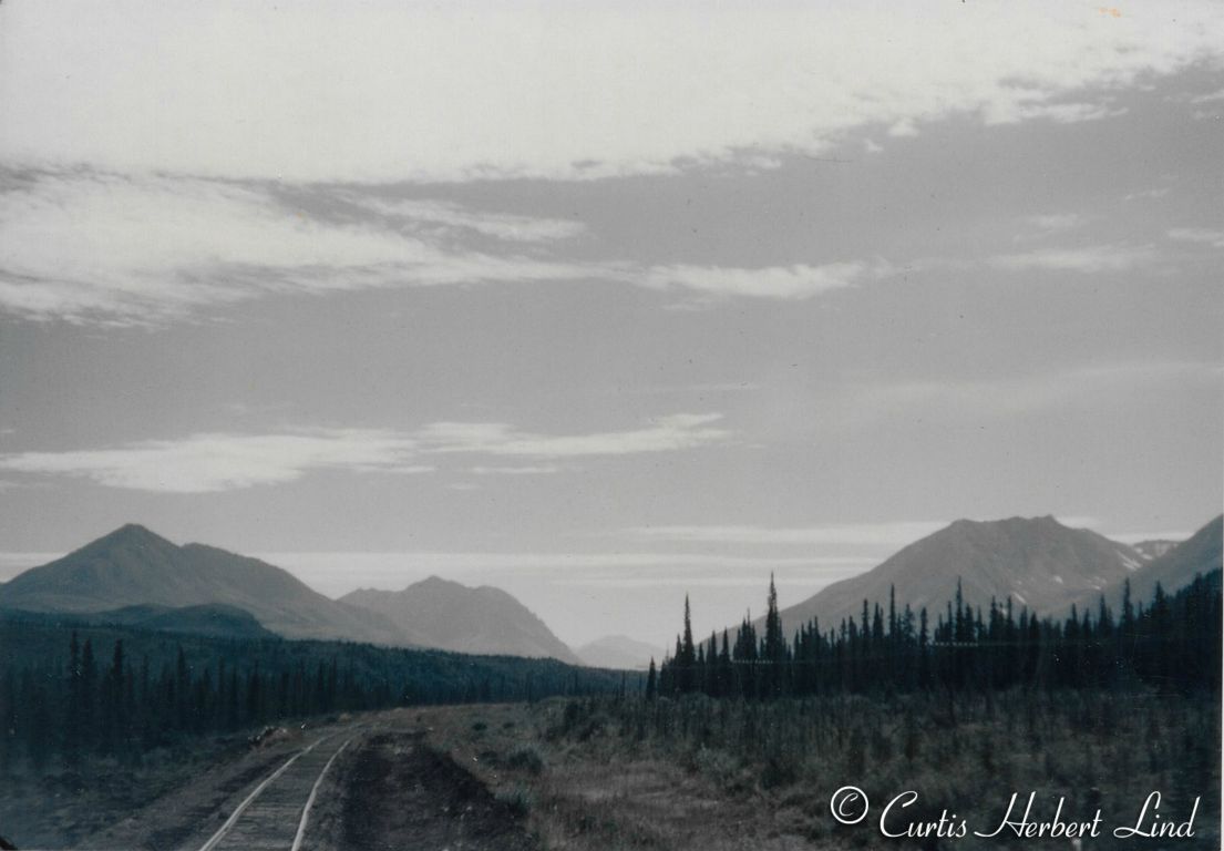 Best guess is headed South from Broad Pass.