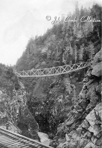 Gasoline car on the Alaska Northern milepost 26