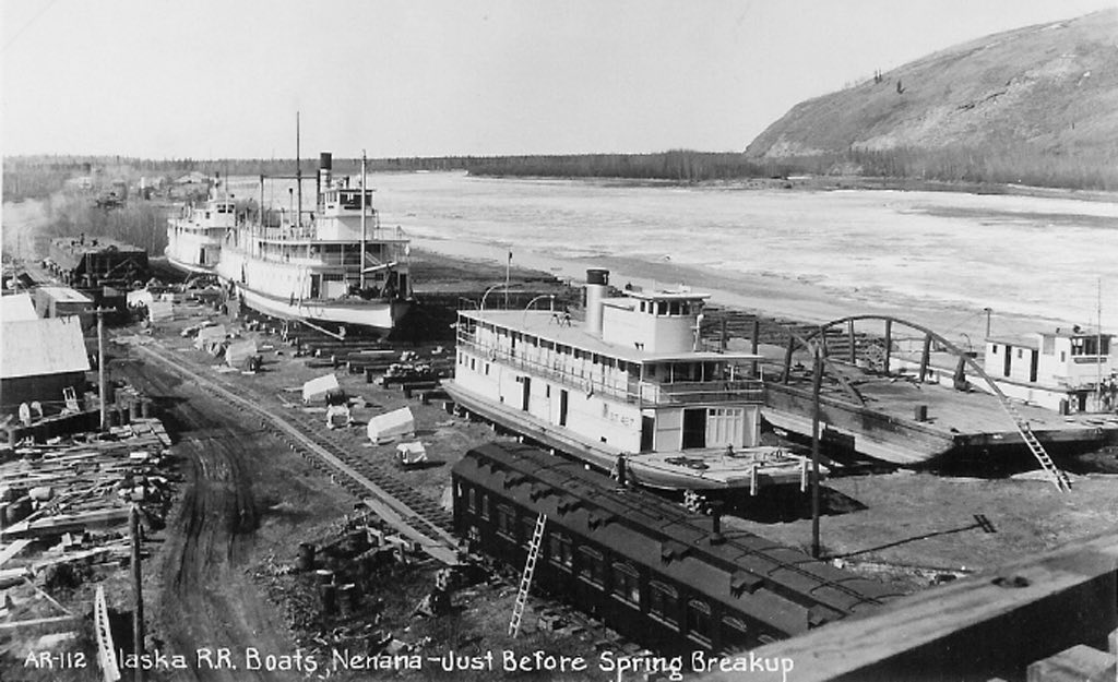 Riverboats in Nenana