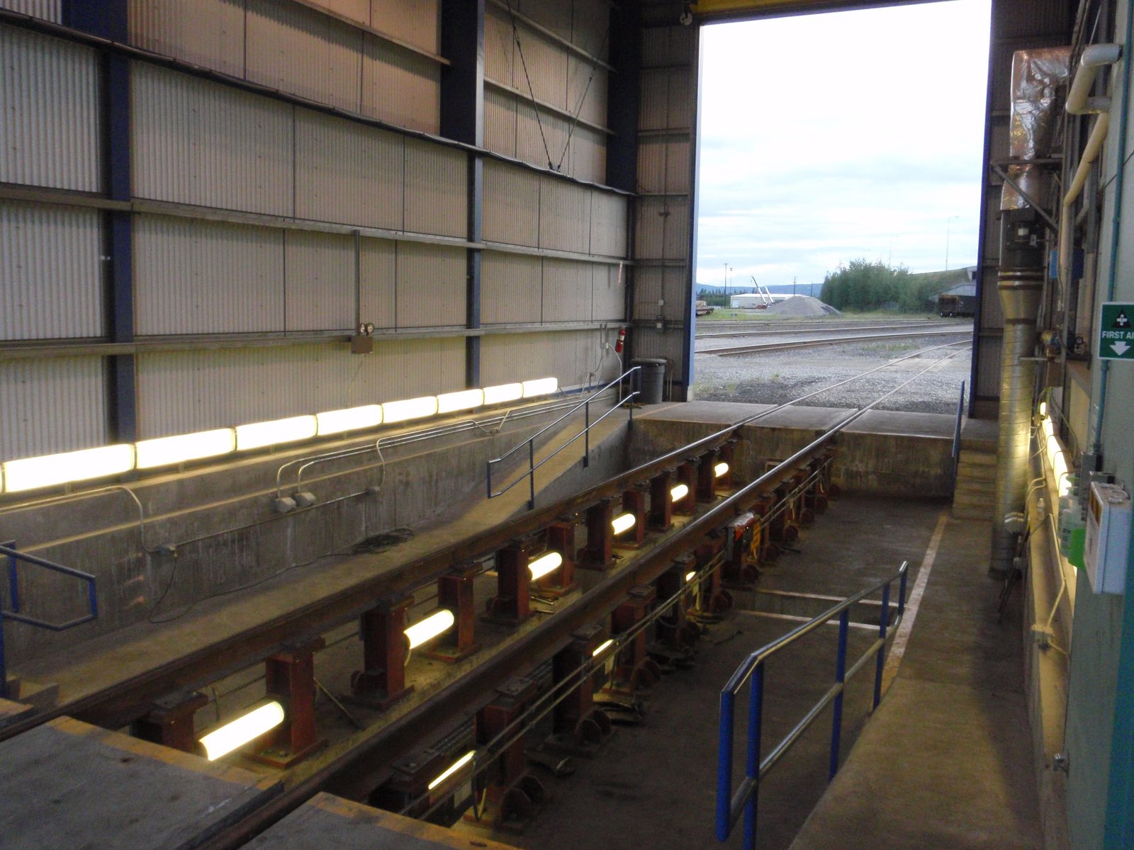 Fairbanks Passenger Car Inspection Pit