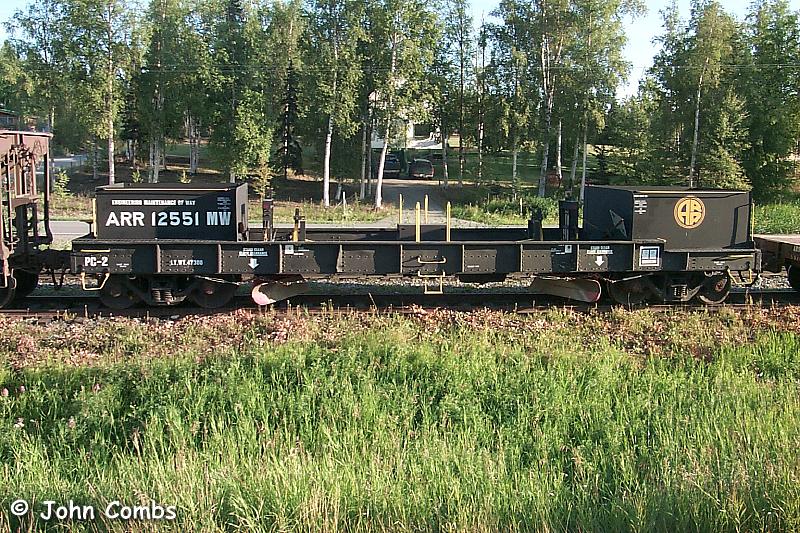 ballast plow car