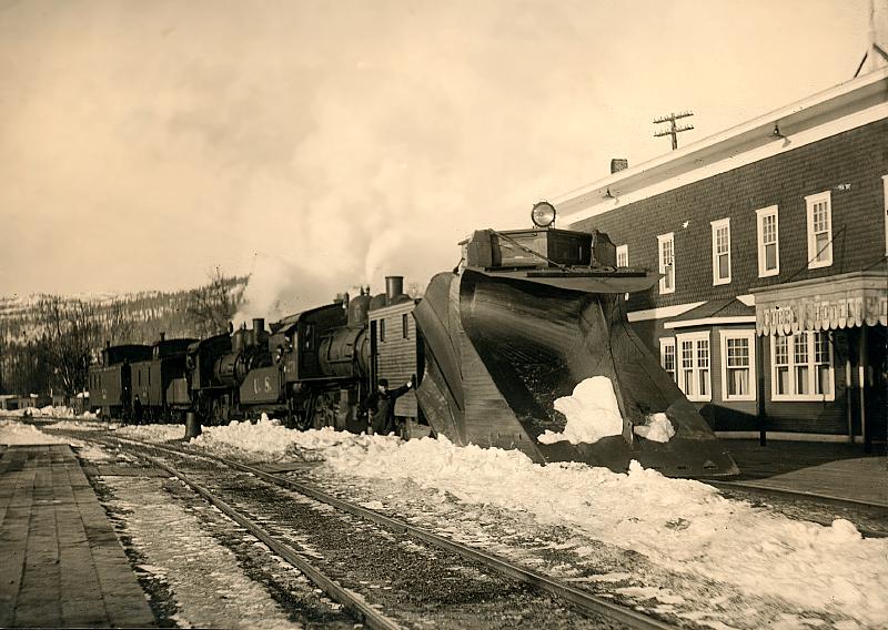 Ballast plow car