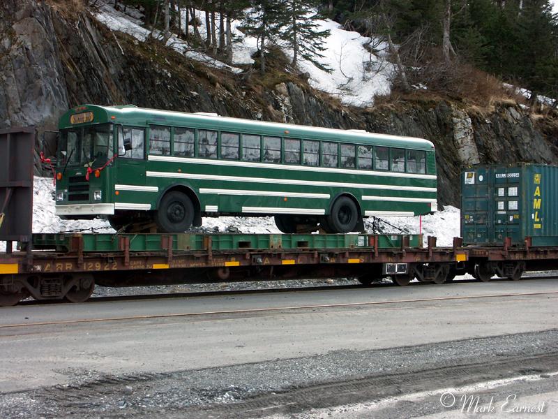 Green bus