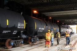 Barge unloading