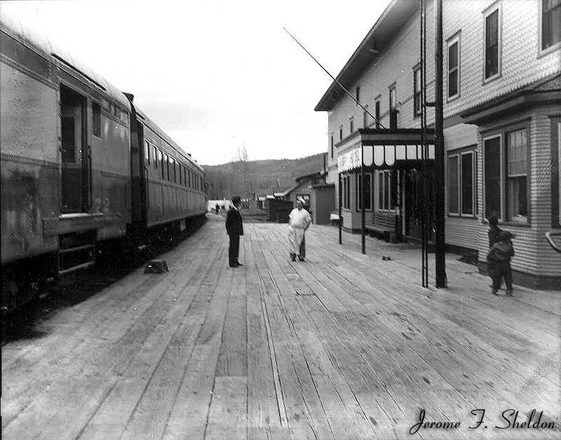 Hotel and train