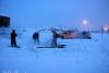 Switch maintainers removing snow in -39° F in Fairbanks