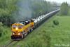 Numbers 4317 & 4016 lead southbound oil train at Fairbanks