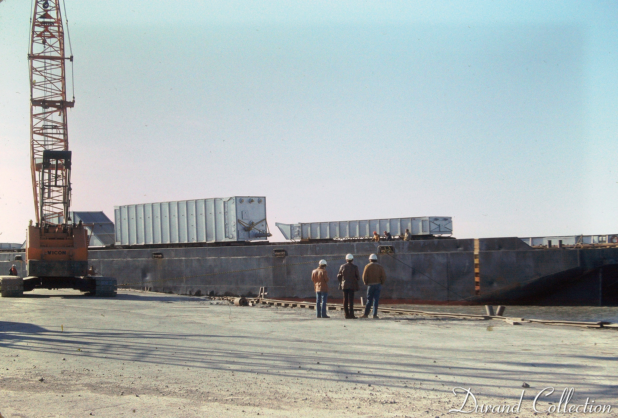 Anchorage barge