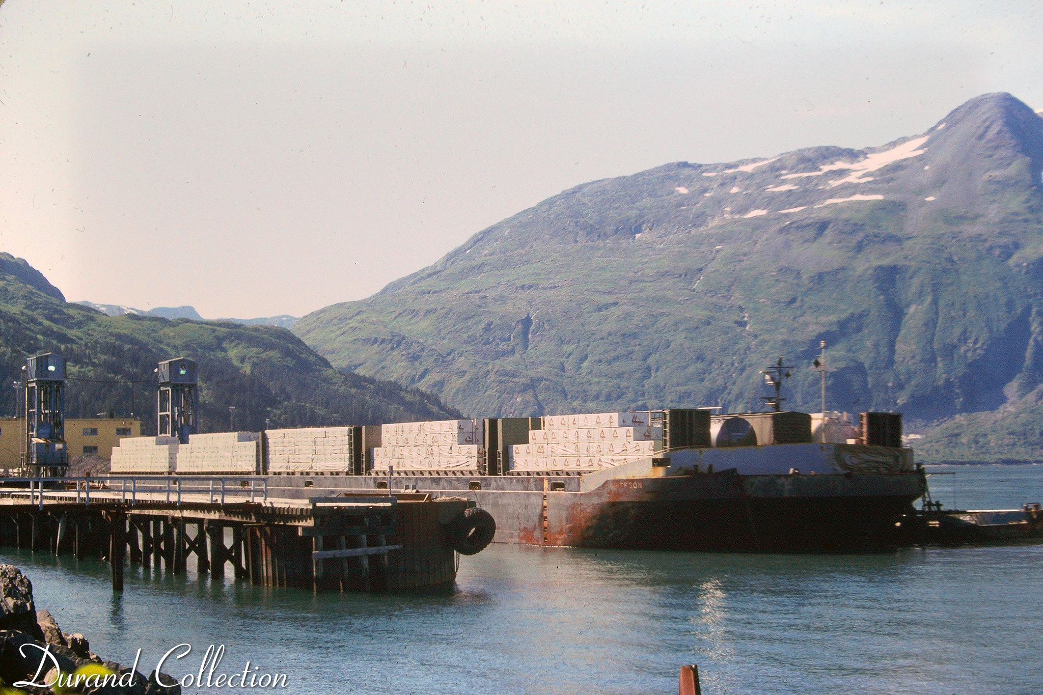 Whittier barge